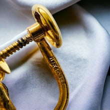 Load image into Gallery viewer, Antique 10k Gold Pink Opal Earrings Victorian Screwback Dangle Claw Prong 2.8g