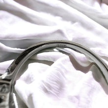 Load image into Gallery viewer, 10k White Gold Moss Agate & Diamond Ring Size 6.5 Round Cut Engagement Ring 2.4g