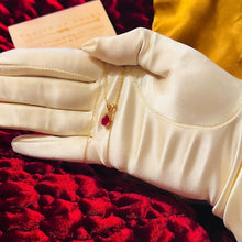 Load image into Gallery viewer, 10k Yellow Gold Natural Ruby & Diamond Necklace 18" 1CT Christmas Gift for Wife