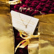 Load image into Gallery viewer, 14K Yellow Gold .10CTW Natural Diamond Solitaire Necklace 18" Anniversary Gift