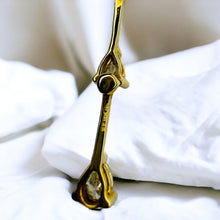 Load image into Gallery viewer, 10k Gold 1/3 Carat Natural Diamond Necklace 18" Pear Cut Diamond 3 Stone Pendant