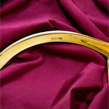 Load image into Gallery viewer, 0.35ctw Oval Natural Emerald & Diamond Ring 14k Yellow Gold Size 9.25 3.33g