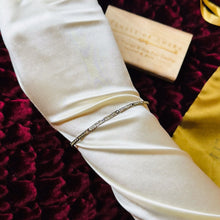 Load image into Gallery viewer, 14k White Gold Diamond Bracelet 7.25" 1/2cttw Diamond Panel Tennis Bracelet 2.5g