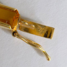 Load image into Gallery viewer, 14k Yellow Gold Multi Gemstone Rainbow Colors Eternity Tennis Bracelet 7.5" 7.6g