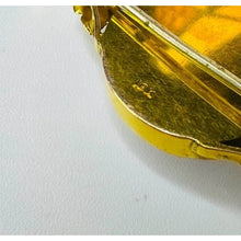 Load image into Gallery viewer, 10k Yellow Gold Antique Mabe Pearl Brooch Blister Pearl and Leaves Foliage 6.3g