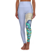 Load image into Gallery viewer, Temple of Amara "Serapis" Leggings Blue Yoga Pants