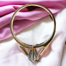 Load image into Gallery viewer, 10k Yellow Gold 1/5ct Marquise Diamond Engagement Ring Sz 5.5 Wedding Ring 1.6g