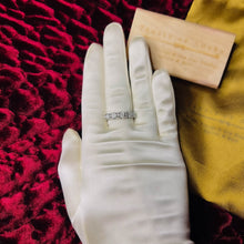 Load image into Gallery viewer, 10k White Gold 5 Stone Diamond Ring Size 8 Vintage Engagement Ring 1 Carat TW 2g Wedding Ring Bar Set Diamond Ring Anniversary Gift for Wife