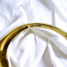 Load image into Gallery viewer, 10k Gold Aquamarine Ring Size 7.25 Vintage 3 Carat Aquamarine Cluster Ring 3.3g