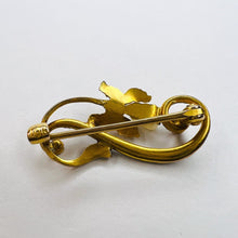 Load image into Gallery viewer, Antique 10k Yellow Gold Baroque Pearl Opal Seed Pearl Brooch Flower 1.5g