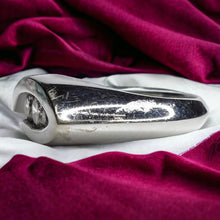 Load image into Gallery viewer, 14k White Gold 1/3ct 3 Stone Diamond Ring Size 6.75 Vintage Engagement Ring 5.9g