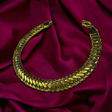 Load image into Gallery viewer, 14k Gold Double Row Cuban Link Bracelet 7mm Fancy Link Bracelet 7.5" 5.5g