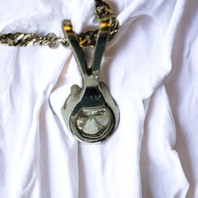 Load image into Gallery viewer, 14k White Gold 1/4 Carat T.W. Natural Diamond Solitaire Necklace 20" 585 Gold