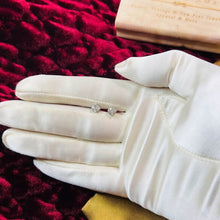 Load image into Gallery viewer, 14K White Gold Natural Diamond Earrings 1/2CT Hidden Halo Crown Round Cut Studs