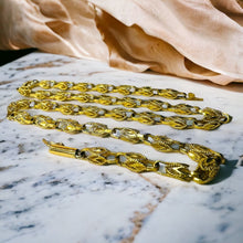 Load image into Gallery viewer, 10k 14k 18k gold chains antique estate jewelry bridal jewelry mothers day gift best gift for husband for wife anniversary gift for wife fast shipping solid gold jewelry antique victorian era chain jewelry