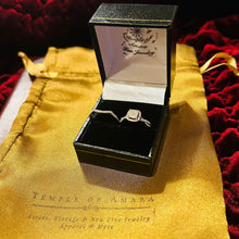 Load image into Gallery viewer, 10k White Gold Square Pave Diamond Ring Bridal Set Size 6.25 1/3ctw Twist Shank