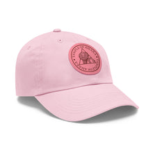 Load image into Gallery viewer, Temple of Amara &quot;Exclusive Logo&quot; Hat with Round Leather Patch
