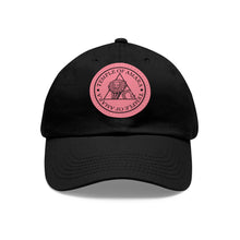 Load image into Gallery viewer, Temple of Amara &quot;Exclusive Logo&quot; Hat with Round Leather Patch
