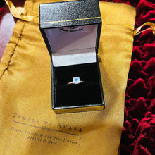 Load image into Gallery viewer, 10k Yellow Gold Moonstone Ring Size 5.5 .75CTTW Engagement Wedding Ring 1.3g
